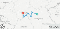  Main-Radweg Klassiker von Bamberg nach Aschaffenburg (8 Tage) - 7 Destinationen 