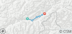  Aletsch Panoramaweg &amp; Lötschberg Südrampe (7 Tage) - 6 Destinationen 