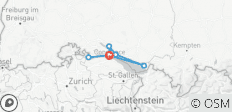  Star tour at Lake Constance (6 days) - 11 destinations 