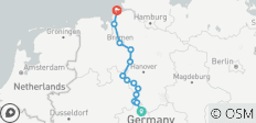 Weser Cycle Path to enjoy (10 days) - 14 destinations 