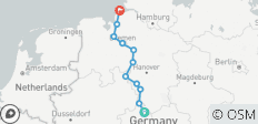  Weser Radweg - Genießer 11 Tage (11 Tage) - 11 Destinationen 