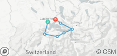  Rundtour Vierwaldstättersee (7 Tage) - 7 Destinationen 