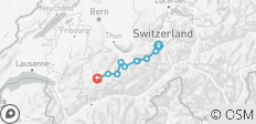  Via Alpina - Bärentrek (8 Tage) - 10 Destinationen 