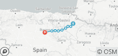  Jakobsweg - Französischer Weg: Pamplona-Burgos - 12 Tage (12 Tage) - 9 Destinationen 