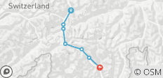  Gotthard-Pass &amp; Strada Alta - 8 Tage (8 Tage) - 7 Destinationen 