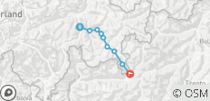  Vía Albula y Bernina (8 días) - 9 destinos 