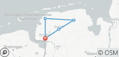  Oost-Friesland rondreis compact: Matjes, heidevelden en de Noordzee (4 dagen) - 5 bestemmingen 