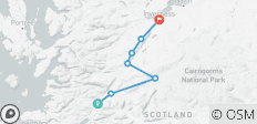  Great Glen Way - A Scottish Fairy Tale (9 days) - 7 destinations 