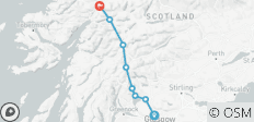  Scotland - West Highland Way - 8 days (8 days) - 8 destinations 