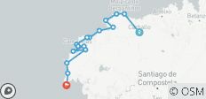  Camiño dos Faros 11 Tage - Der Leuchturmweg (11 Tage) - 16 Destinationen 