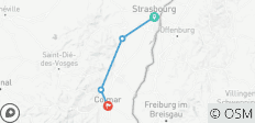  France - from Strasbourg to Colmar (5 days) - 4 destinations 
