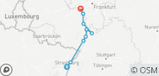  MS Olympia - Mit Rad &amp; Schiff von Straßburg nach Mainz (8 Tage) - 9 Destinationen 