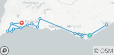  East &amp; West Cycle Tour in Spa Hotels in Olhão &amp; Lagos 8 Days - 17 destinations 