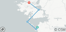  Irlands Western Way - Connemara, Aran Islands und Cliffs of Moher (8 Tage) - 5 Destinationen 