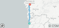  Jakobsweg - Portugiesischer Weg: Porto-Santiago - 12 Tage (12 Tage) - 11 Destinationen 