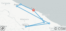  Italië – het wereldcultuurerfgoed van Puglia &amp; Basilicata – 8 dagen - 8 bestemmingen 