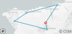  Teneriffas Highlights erwandern (8 Tage) - 6 Destinationen 