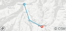  Südtiroler Wein- &amp; Almenweg - 4 Tage (4 Tage) - 3 Destinationen 