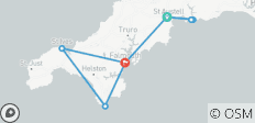  Cornwall gemütlich erwandern (10 Tage) - 8 Destinationen 