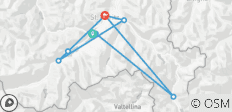  Das Oberengadin gemütlich erwandern - die Bergwelt rund um St. Moritz (6 Tage) - 8 Destinationen 