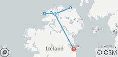  Wandelen langs de hoogtepunten van Ierland (8 dagen) - 9 bestemmingen 