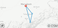  Auf den höchsten Berg Marokkos - Besteige den Djebel Toubkal (8 Tage) - 4 Destinationen 