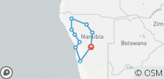  Namibias Highlights erleben (14 Tage) - 10 Destinationen 