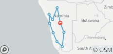  Namibia komfortabel erwandern (17 Tage) - 10 Destinationen 