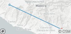  Madeiras Highlights erwandern (8 Tage) - 3 Destinationen 