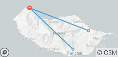  Madeira Crossing (8 days) - 5 destinations 