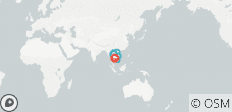  Glanzlichter Indochina (Laos, Vietnam, Kambodscha) - 11 Destinationen 