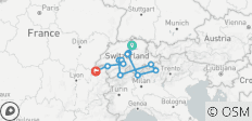  Die Schweiz mit dem Zug (2022) - 12 Destinationen 