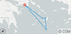  Santorin, Paros et Naxos avec visites guidées - Standard - 5 destinations 