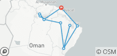  Kleingruppen-Rundreise – Oman - 11 Destinationen 