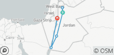  Kleingruppen-Rundreise – Jordanien - 6 Destinationen 