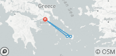  Rundreise Griechenland – Inselhüpfen Kykladen - 4 Destinationen 