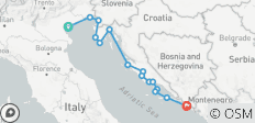  De Adriatische ontsnapping - 15 bestemmingen 