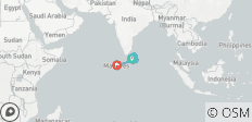  Privé Rondreis &amp; Zwemmen - Sri Lanka &amp; Malediven (incl. vlucht) - Droomeilanden in de Indische Oceaan - 12 bestemmingen 