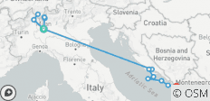  CRUISING ITALIAN LAKES AND CROATIAN ISLANDS - 16 destinations 
