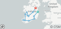  Shades of Ireland (Dublin to Kingscourt) (Standard) (including Killarney National Park) - 13 destinations 