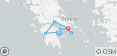  Treasures of Classical Greece: Nafplion, Olympia, Delphi - 10 destinations 