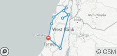  Höhepunkte des Heiligen Landes mit portugiesischsprachiger Führer - 10 Destinationen 