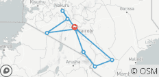  Expéditions au Kenya 14 jours/ 13 nuits - Confort Plus - 9 destinations 