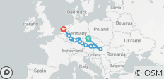  Europäische Juwelen von Prag nach Amsterdam (2022) - 16 Destinationen 