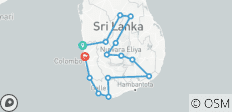  Family Adventure Sri Lanka - 14 destinations 