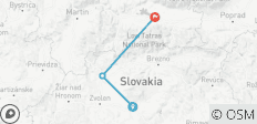  Die schönsten Wanderungen der Slowakei (11 Tage) - 3 Destinationen 