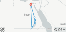 Neue Rundreise Ägypten (2 für 1) im 5* Hotel &amp; Nilkreuzfahrt - 11 Destinationen 