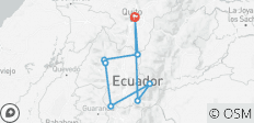  Ecuador Trekking - die Route der Vulkane (8 Tage) - 8 Destinationen 