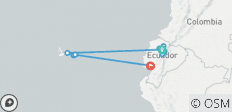  Ecuador &amp; Galapagos Eilanden 13 dagen (13 dagen) - 11 bestemmingen 