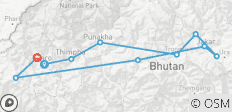  Circuits du bonheur national brut au Bhoutan - 10 destinations 